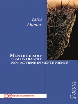 cover image of Mentre il sole scalda i ragni e non mi viene in mente niente
